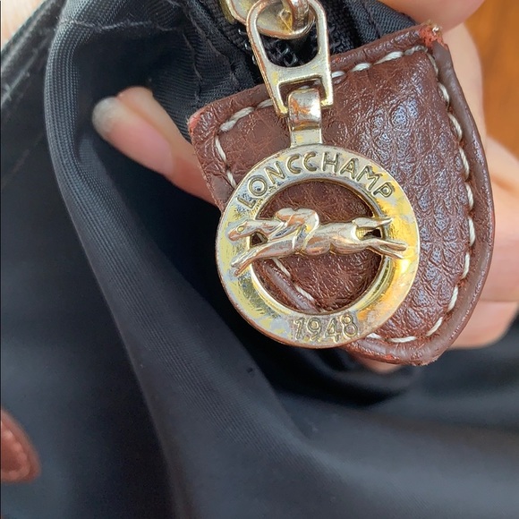 Longchamp Les Pliages Small Black Tote - Picture 6 of 16